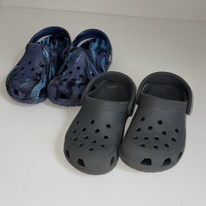 2 Pairs of Kids Crocs - Size 10C